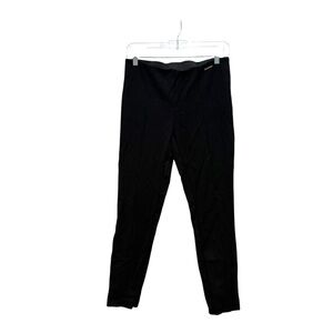 Anne Klein Black Pull-On Slim Pants | Stretch Career Trousers 2